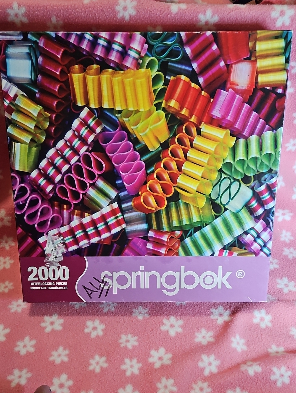 Pink Multi-Color Party Decorations Puzzle Box - Picture 1 of 1